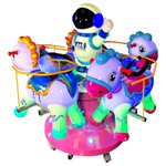Аттракцион карусель "Космические пони"