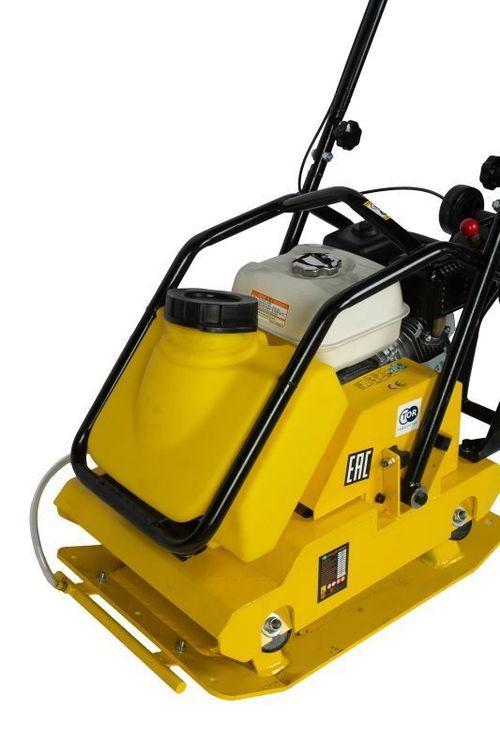 Виброплита бензиновая TOR C-95T(R) - [109 кг / 18 кН / Honda GX160]