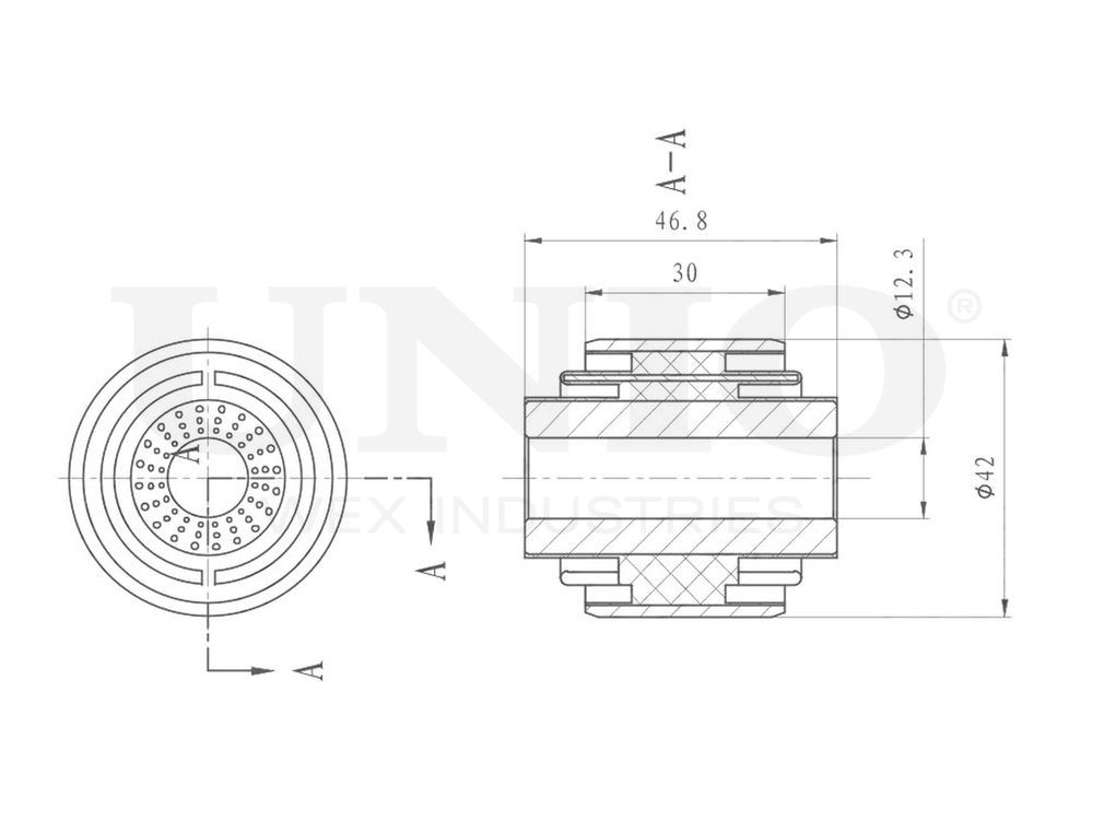 Сайлентблок заднего верхнего рычага UNIO RMP-20180