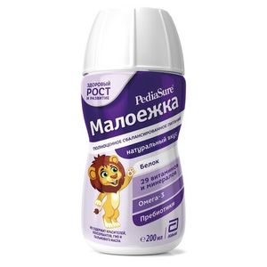 НАПИТОК ДЕТСКИЙ PEDIASURE МАЛОЕЖКА НАТУРАЛЬНЫЙ 200МЛ