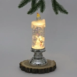 Сувенир с подсветкой «Волшебный очаг» 7,2*20,4 см, Серебро (работает от батареек LR44*3)