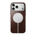 Кожаный чехол MagSafe Nomad Horween Traditional Leather Case для iPhone 17 Pro Max Гибридный чехол из натуральной кожи Horween с сенсорной накладкой для Контроллера камеры