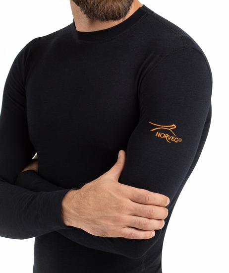 Термобелье Unisex футболка Norveg Classic  с длинным рукавом и круглым воротом UNISEX (3U1RL)