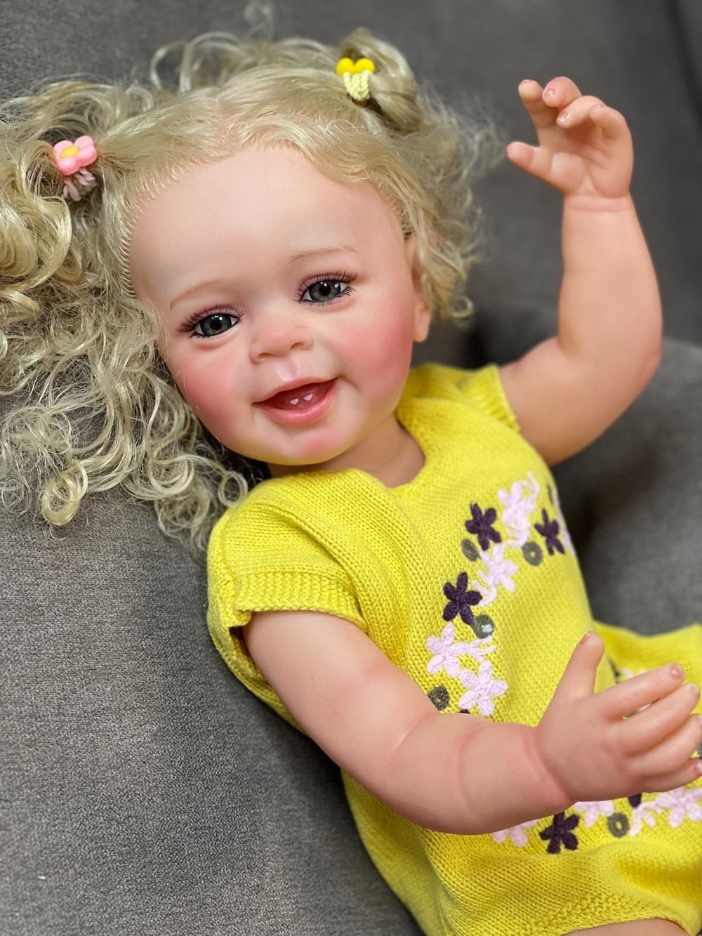 Кукла Реборн виниловая 55см в пакете (FA-560)