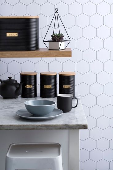 Емкость для хранения сахара otto черная 1,4 л