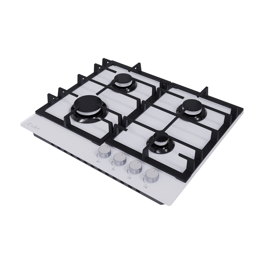 Газовая варочная панель Lex GVG 642-1 WH (CHAO000453)