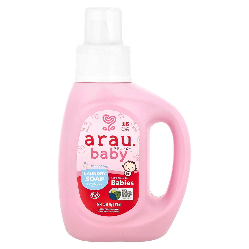 arau.baby, Мыло для стирки, без запаха, 800 мл (27 жидк. Унций)