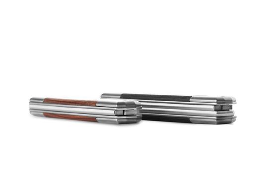 Складной нож Lion Steel "BestMan" L/BM1 ST c клинком из стали Böhler M390 Microclean®, рукоять дерево (Santos)