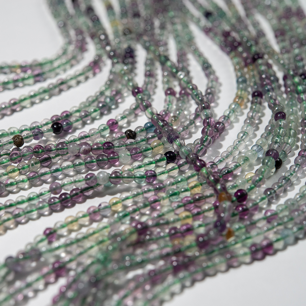 Флюорит натуральный, 2,5мм, шар