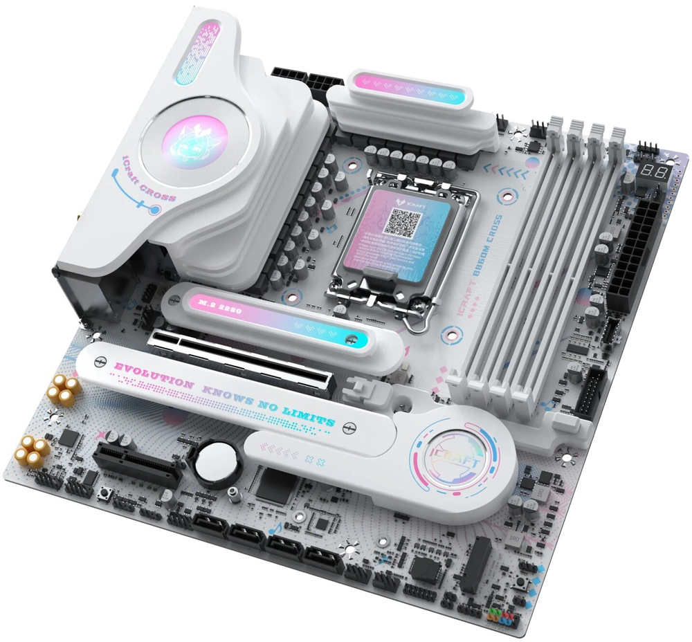 Материнская плата mATX MAXSUN MS-iCraft 860M CROSS