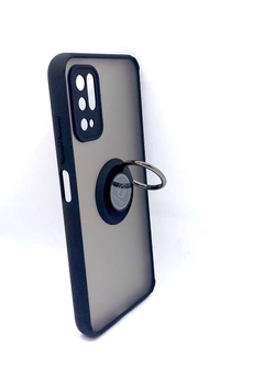 Чехол на Redmi Note 10T / редми, противоударный, с кольцом, подставкой, прозрачный