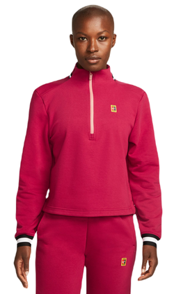 Женская Кофта теннисная Nike Court Dri-Fit Heritage Fleece - Размер XL