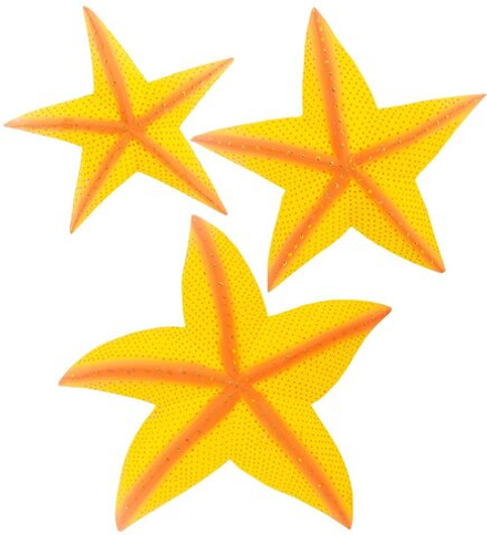 63-050-04 Панно «Морская звезда» набор из трех (о.Бали)