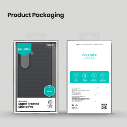 Противоударный чехол от Nillkin для смартфона Samsung Galaxy S26, серия Super Frosted Shield Pro