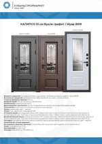 Дверь входная Калипсо