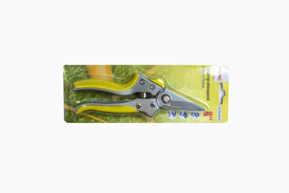 Секатор садовый с верхней фиксацией (L-200мм),в блистере WMC TOOLS WMC-TG1301048-B