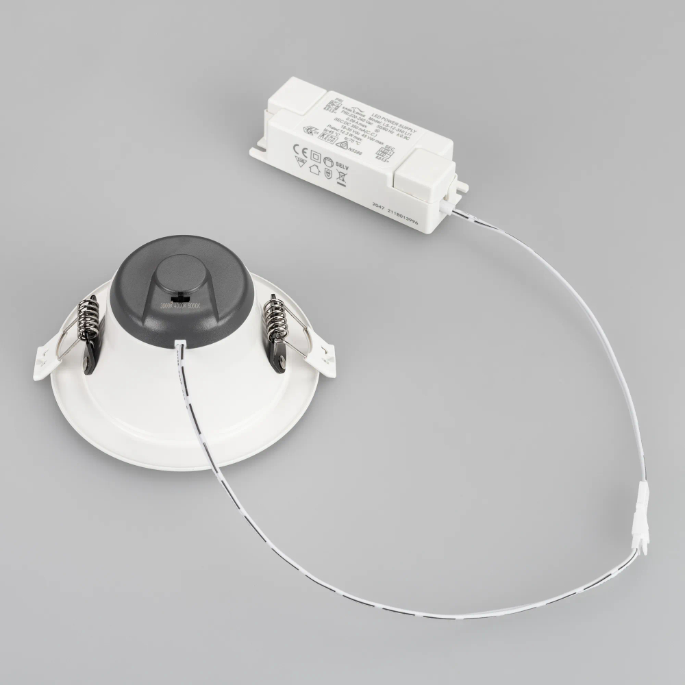 Светильник IM-STORM-R115-10W Day4000-MIX (WH, 80 deg, 230V) (Arlight, IP20 Металл, 3 года) 032431