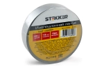 Изоляционная лента STEKKER intp01319-20 0,13x19 мм, 20 м, серебро 39911
