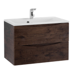 Тумба подвесная с раковиной BelBagno MARINO-750-2C-SO-RW-P