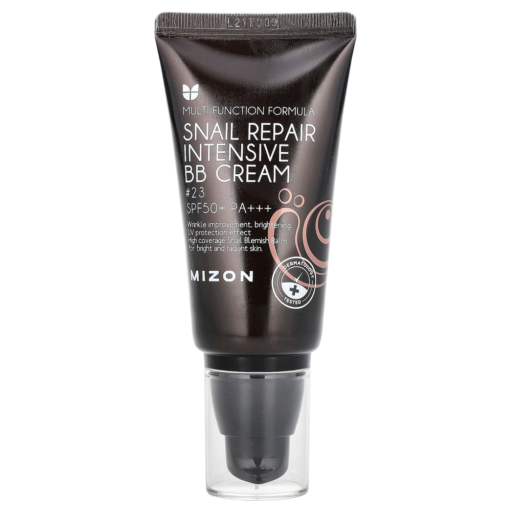 Mizon, Интенсивный BB-крем Snail Repair, SPF 50+ P +++, # 23, 50 мл (1,76 унции)