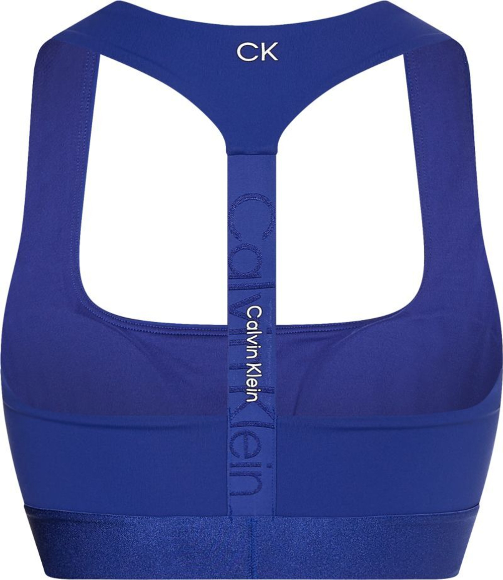 Calvin klein blue sports bra new arrivals