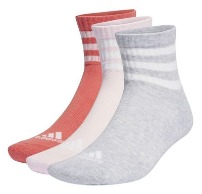 Теннисные носки Adidas Cushioned Sportswear Mid-Cut Socks 3P - разноцветный