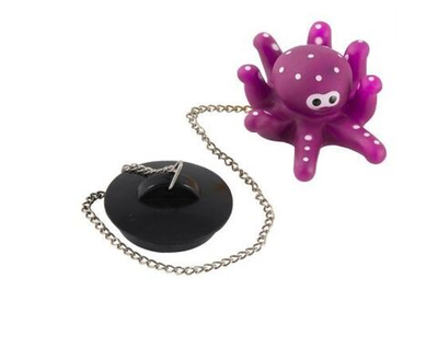 Пробка для ванной Осьминог 7115 Рыжий Кот