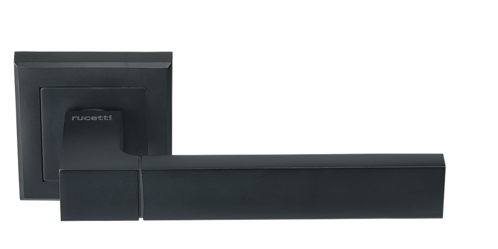 Дверные ручки Rucetti RAP 16-S BL Цвет - черный
