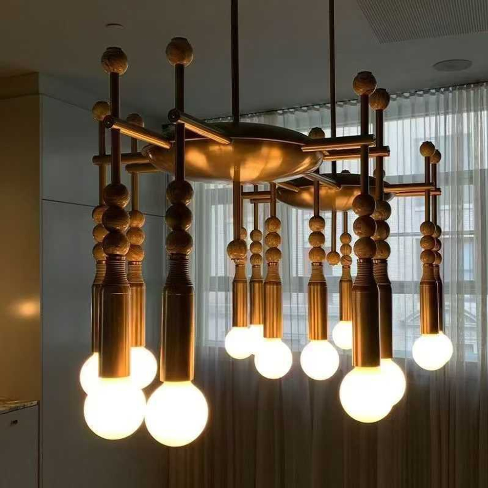 Chandelier Talisman by Apparatus (6 lampshades)