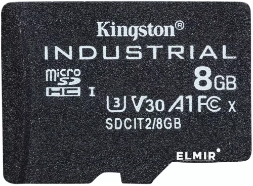 Kingston industrial micro SD memory card 8 GB Class 10