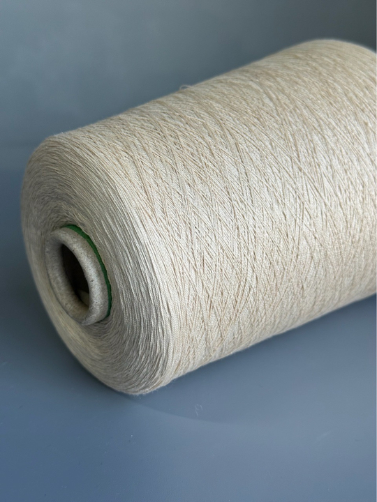 Пряжа Servizi e Seta COTSILK 2/48 (50% шелк 50% хлопок) 2400 м/100 гр, ваниль