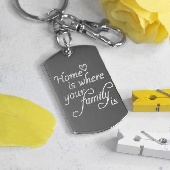 Брелок-жетон с гравировкой на заказ