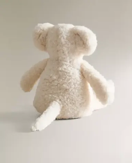 ZARA HOME МЯГКАЯ ИГРУШКА МЫШКА, ЭКРЮ