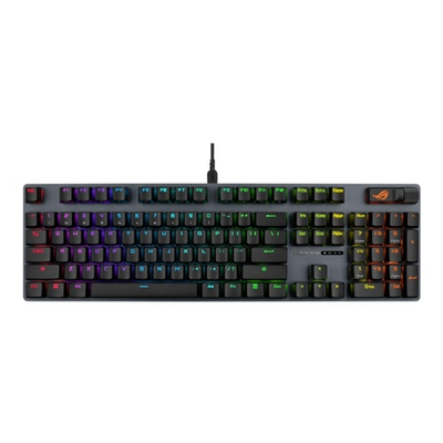 Клавиатура ASUS XA14 ROG STRIX SCOPE II X, USB, RGB, черная (механическая)