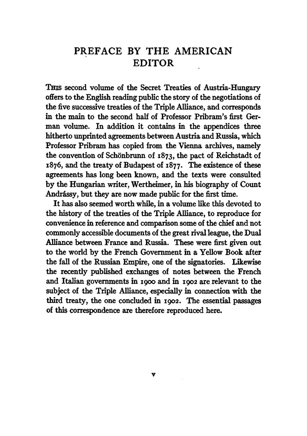 The Secret Treaties of Austria-Hungary, 1879-1914. Volume 2 | Archibald Cary Coolidge
