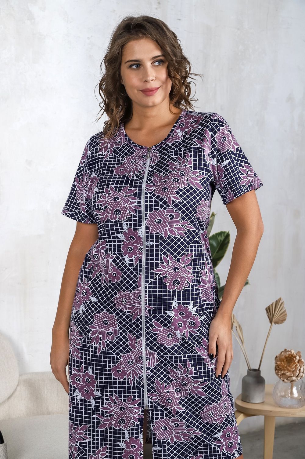 Халат Амели-3 Виотекс ЛИЛОВЫЙ