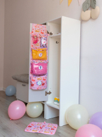 Набор для детского сада: кармашек, коврик, мешок. Котики принт