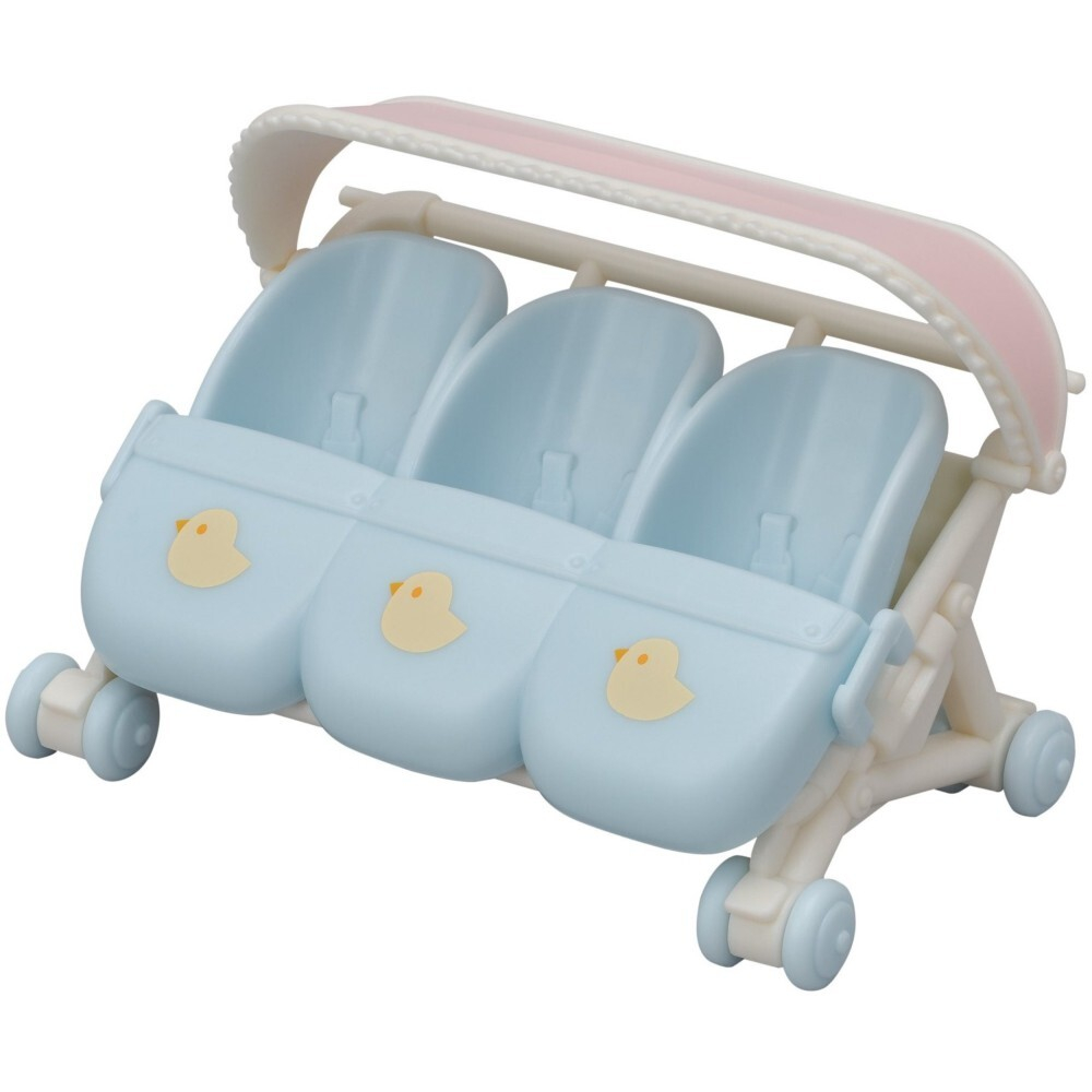Sylvanian Families - Коляска для тройняшек 5533 / артикул   5533  / GTIN 5054131055335