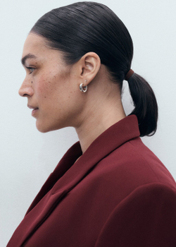 Костюмный двубортный блейзер