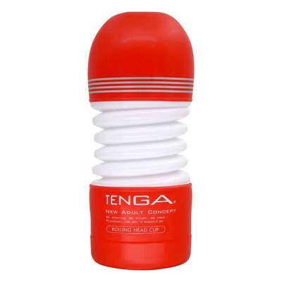 Мастурбатор TENGA Rolling Head Cup (Цвет: красный)