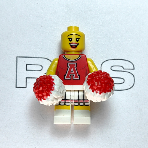 НЕКОМПЛЕКТ Красный чирлидер col08-13