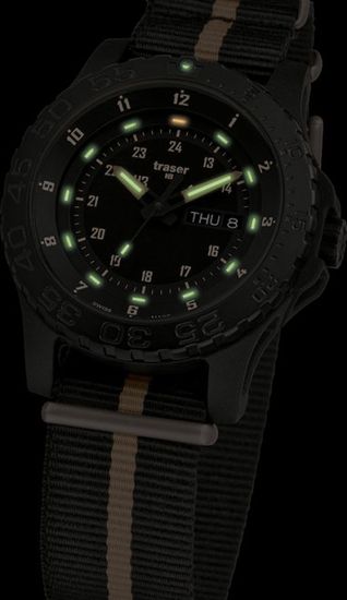 Наручные часы Traser P6600 Sand Professional 104708 (черный / песок)