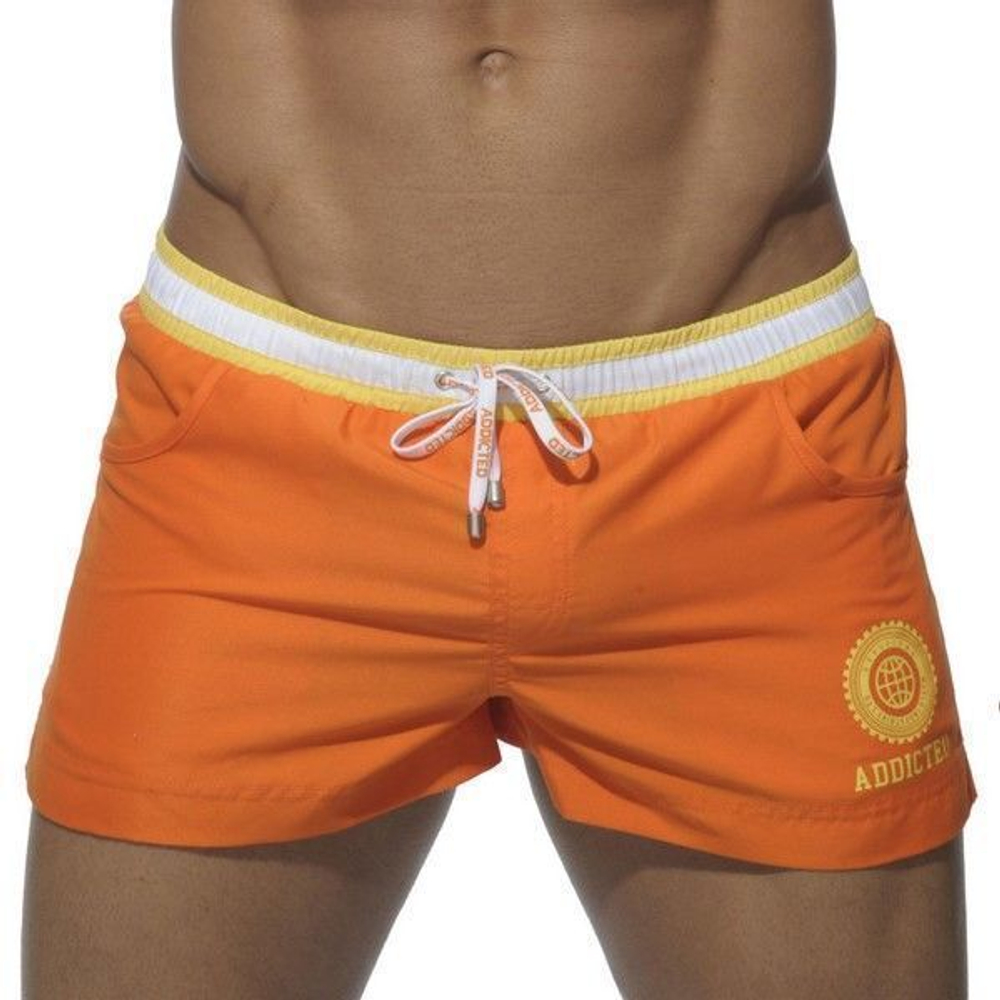 Шорты Addicted оранжевые Sports Shorts Orange