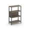Shelf System Односекционный стеллаж трехярусный SN.STM-311 Вяз Благородный/Металл Антрацит 810*400*1