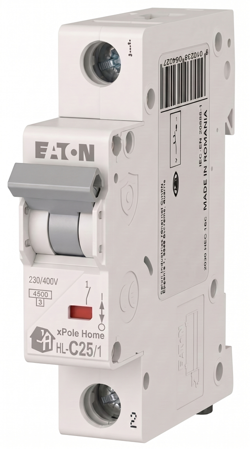 Авт. выкл. 1P С 25А 4,5кА HL-C25/1 Eaton