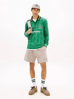 Шорты Tommy Jeans Garment-Dyed Beach Ivy Mink