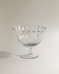 Zara Home стакан из стекла, цвет прозрачный, 11.5 см