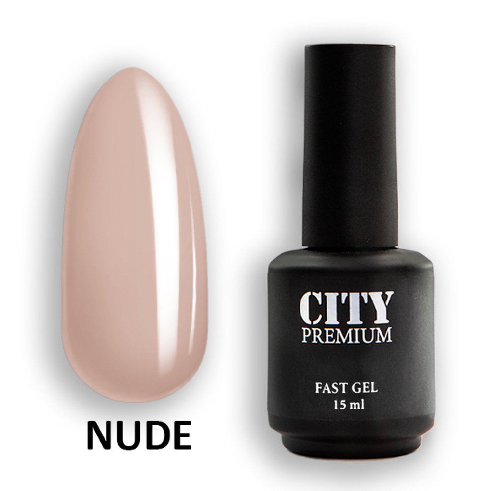 CITY NAIL Premium  Fast Gel Nude 15мл