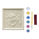 3D Art Панно-раскраска 20*20см Щенячий патруль новогодняя "Скай" (Lori)