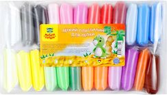 Легкий пластилин для лепки Мульти-Пульти, 24 цвета